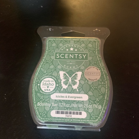 Scentsy mini warmer: pine for plaid ( sold out). One wax bar - Picture 4 of 4